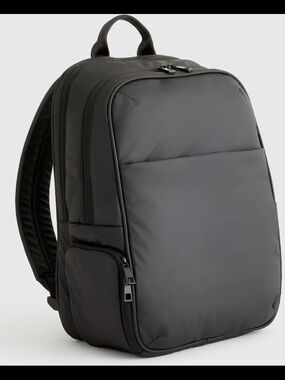 Quince Weatherproof Backpack Black Unisex NWT